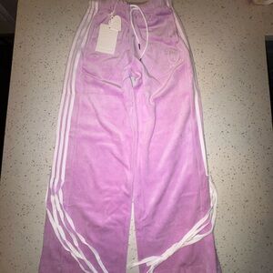Aelfric Eden Lavender Joggers with White Accents